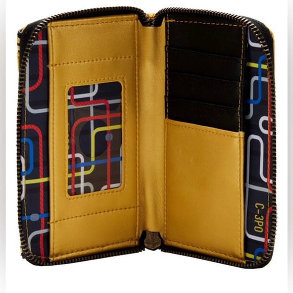 Loungelfy Disney Star Wars Celebration 2022 - C-3PO Cosplay Zip Around Wallet - Picture 6 of 11